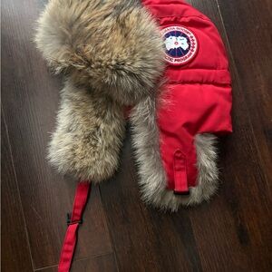 Canada goose aviator hat